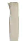 Isabel Marant Gathered Cotton-blend Mini Dress For Women