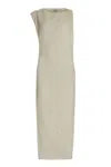 Isabel Marant Gathered Cotton-blend Mini Dress For Women In Ecru