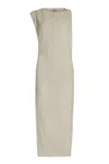 Isabel Marant Gathered Cotton-blend Mini Dress For Women In Ecru