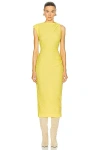 Isabel Marant Franzy Dress In Yellow