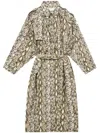 Isabel Marant Freanne Coat In Neutrals