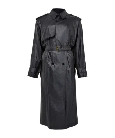Isabel Marant Freanne Trench In Black