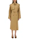 Isabel Marant Belted Double-breasted Trench Epaulettes Storm Flap