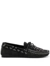 Isabel Marant Mokassins Freen Aus Veloursleder In Black