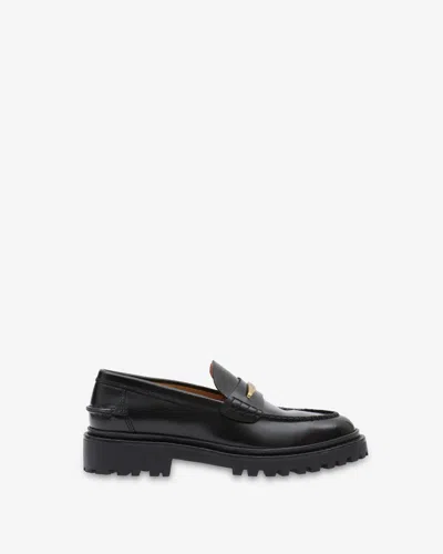 Isabel Marant Frezza Loafers In Black