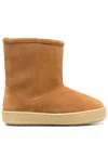 Isabel Marant Frieze Suede Ankle Boots In Brown