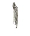 Isabel Marant Fringe Earrings In Gray