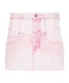Isabel Marant Narjis Mini Skirt In Pink