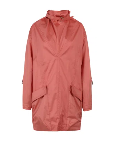 Isabel Marant Friso Shift Dress In Red