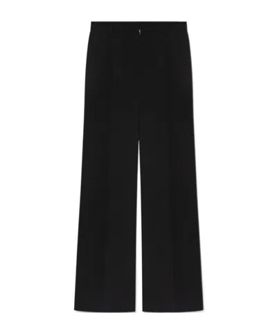 Isabel Marant Front Pleated Casual Pants In Black