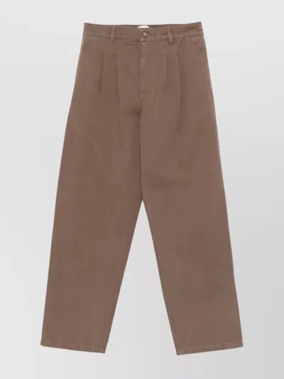 ISABEL MARANT FRONT PLEATED TROUSERS AND POCKETS