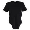 Isabel Marant Front Tie T-shirt In Black Cotton In Black