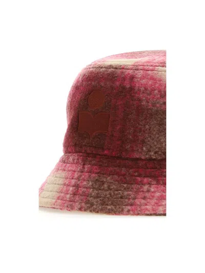 Isabel Marant Fuchsia Wool Blend Haley Bucket Hat
