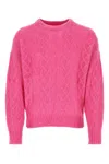 Isabel Marant Fucsia Alpaca Blend Anson Sweater
