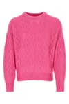 Isabel Marant Fucsia Alpaca Blend Anson Sweater