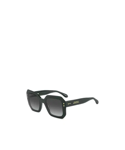 Isabel Marant Full Frame Sunglasses In Green