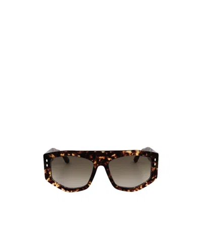 Isabel Marant Full Frame Sunglasses In Brown