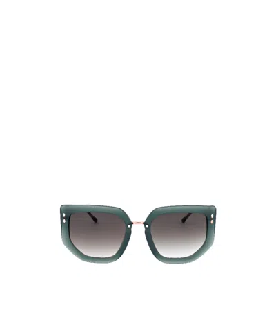 Isabel Marant Full Frame Sunglasses In Green