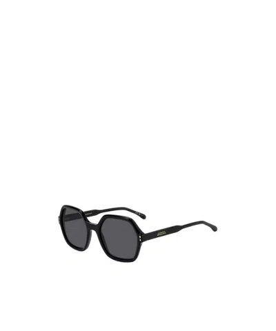 Isabel Marant Full Frame Sunglasses In Black
