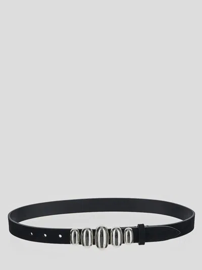 Isabel Marant Fuzz Belt In Black