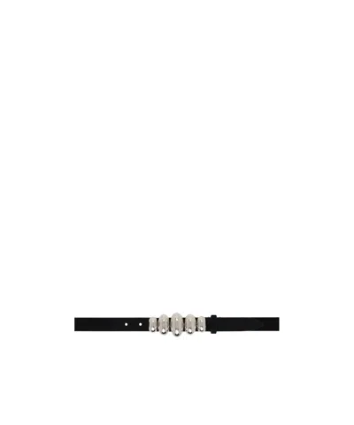 Isabel Marant Fuzz Belt Embellished Belt In Black