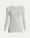 Isabel Marant Gaelle Floral Stretch Lace Top