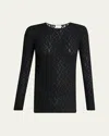 Isabel Marant Gaelle Floral Stretch Lace Top