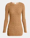 Isabel Marant Gaelle Floral Stretch Lace Top
