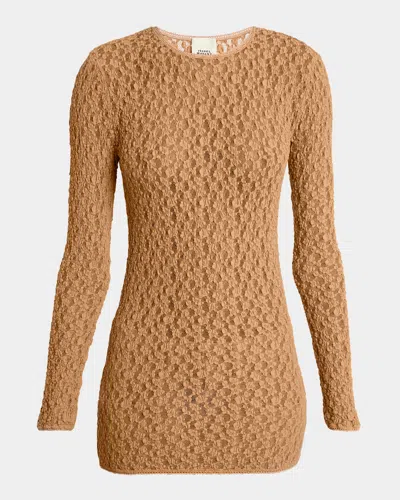 Isabel Marant Gaelle Floral Stretch Lace Top