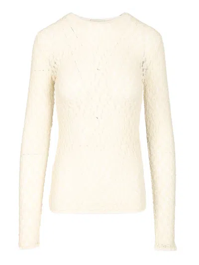 Isabel Marant Gaelle-ga Crewneck Knitwear Grey In Neutral