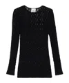 Isabel Marant Gaelle Long-sleeve Lace Top In Black