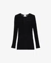 Isabel Marant Gaelle Long-sleeve Lace Top
