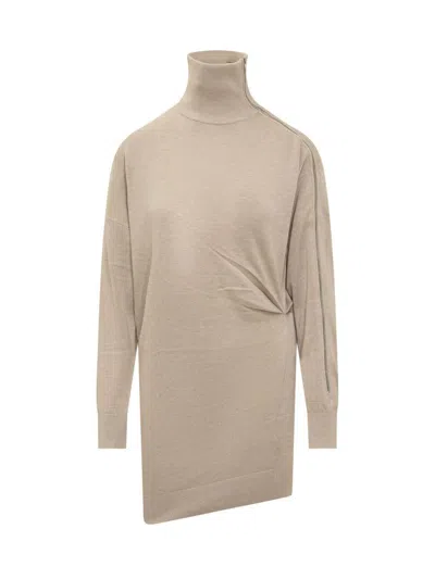 Isabel Marant Gaelys Dress In Beige