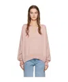 Isabel Marant Galix Long-sleeved Polo Shirt In Pink