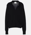 Isabel Marant Galix Polo Sweater In 01bk Black