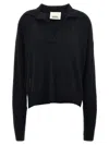 Isabel Marant 'v Neck' Dropped Shoulder Knitwear In Black
