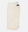 Isabel Marant Galla Asymmetric Cotton And Linen-blend Midi Wrap Skirt In Neutral