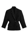 Isabel Marant Gallie Double-breasted Coat In Black