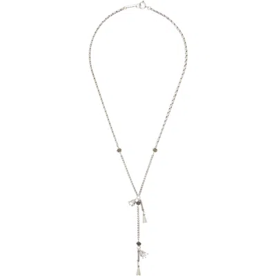 Isabel Marant Gb Necklace In Silver