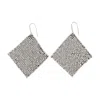 Isabel Marant Chainmail Drop Earrings In Metallic