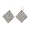 Isabel Marant Chainmail Drop Earrings In Metallic