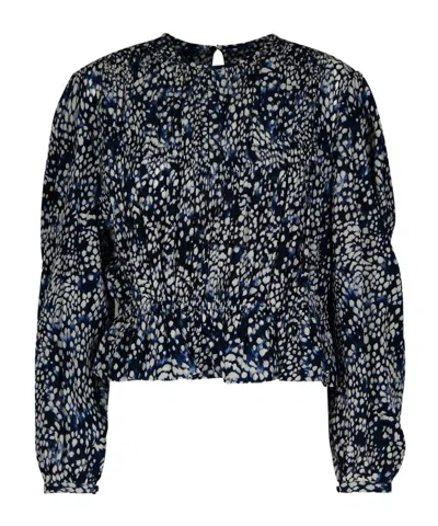 ISABEL MARANT ISABEL MARANT GELINA ALL-OVER PRINTED LONG-SLEEVED BLOUSE