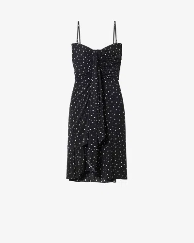 Isabel Marant Gemma Dress Black/ecru