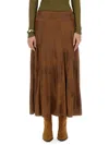 Isabel Marant Brown Genevi Skirt