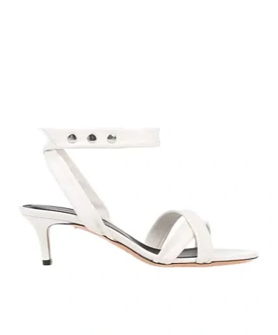 Isabel Marant Genuine Leather High-heeled Sandals In Multi