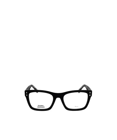 Isabel Marant Geometric Flat Mirror In Black