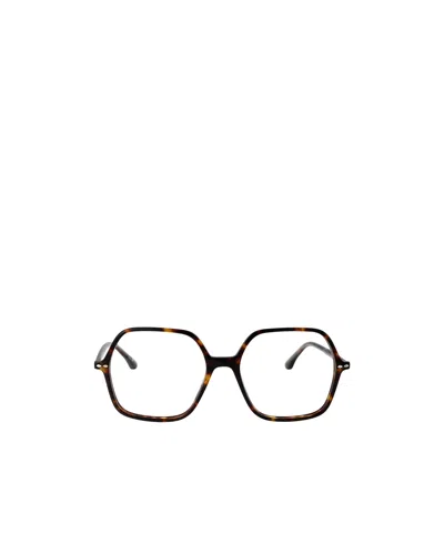 Isabel Marant Geometric Flat Mirror In Brown