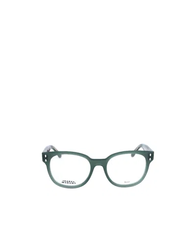 Isabel Marant Geometric Frame Plain Mirror In Green