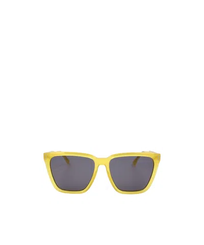 Isabel Marant Geometric Frame Sunglasses In Yellow
