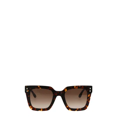 Isabel Marant Geometric Frame Sunglasses